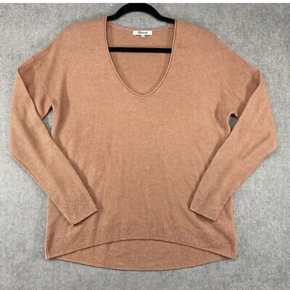 Madewell kimball Pullover Merino wool alpaca blend sweater size small